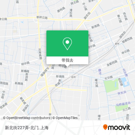 新北街227弄-北门地图