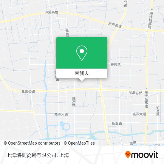 上海瑞机贸易有限公司地图