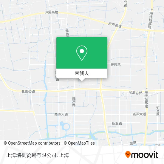 上海瑞机贸易有限公司地图