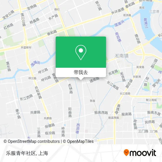 乐服青年社区地图