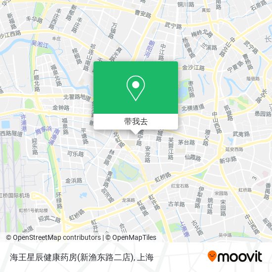 海王星辰健康药房(新渔东路二店)地图