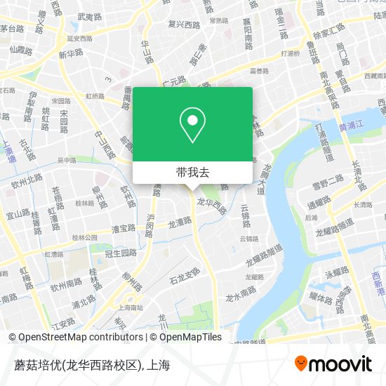 蘑菇培优(龙华西路校区)地图