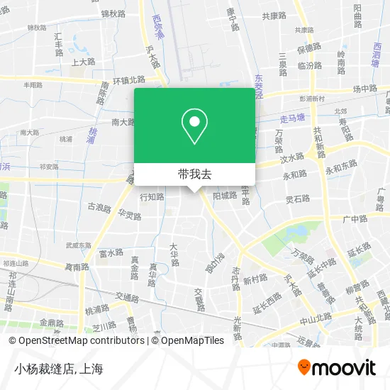 小杨裁缝店地图