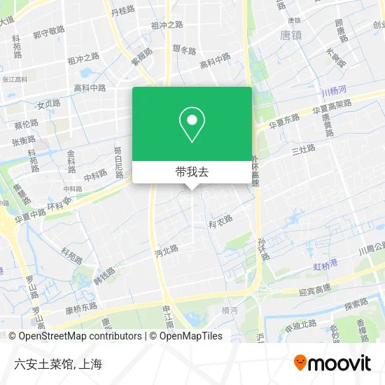 六安土菜馆地图