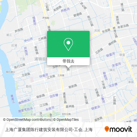 上海广厦集团陈行建筑安装有限公司-工会地图