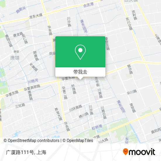 广厦路111号地图