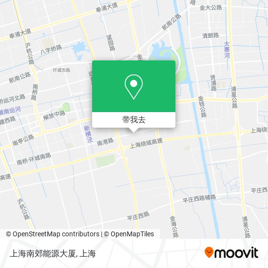 上海南郊能源大厦地图