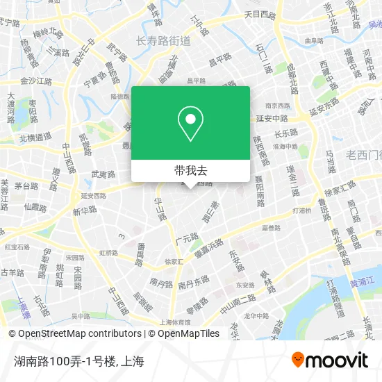 湖南路100弄-1号楼地图