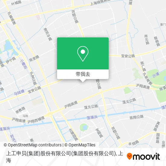 上工申贝(集团)股份有限公司(集团股份有限公司)地图