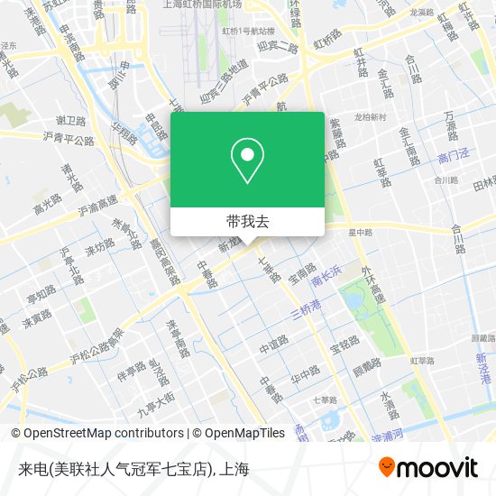 来电(美联社人气冠军七宝店)地图