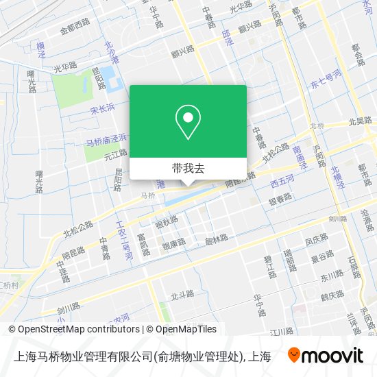 上海马桥物业管理有限公司(俞塘物业管理处)地图