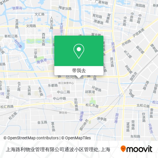 上海路利物业管理有限公司通波小区管理处地图