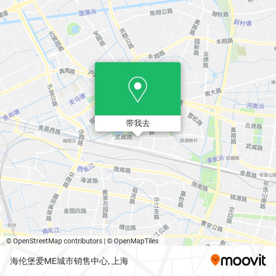海伦堡爱ME城市销售中心地图