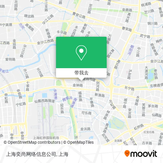 上海奕尚网络信息公司地图