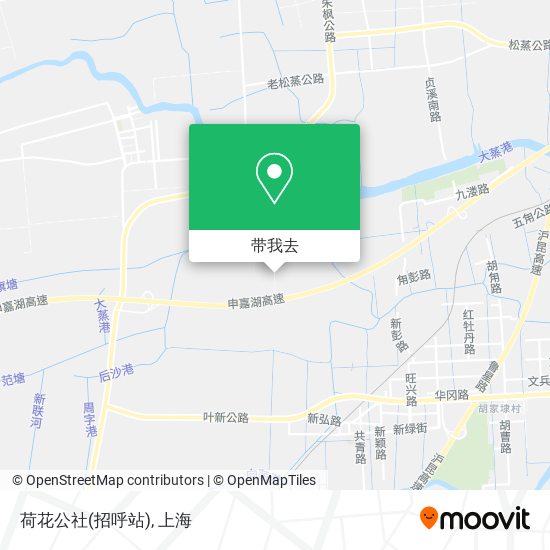 荷花公社(招呼站)地图