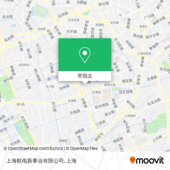 上海航电新事业有限公司地图