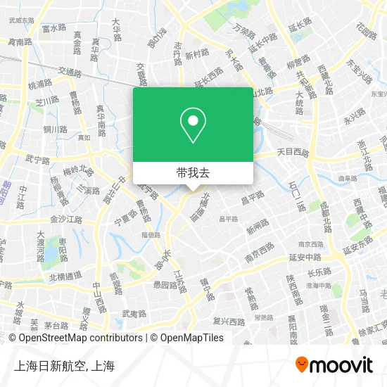 上海日新航空地图