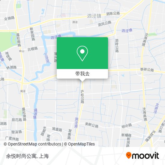 余悦时尚公寓地图