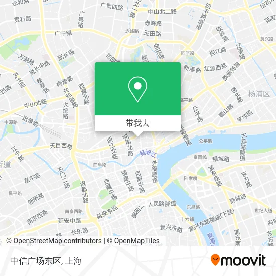 中信广场东区地图
