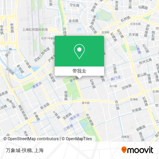 万象城-扶梯地图