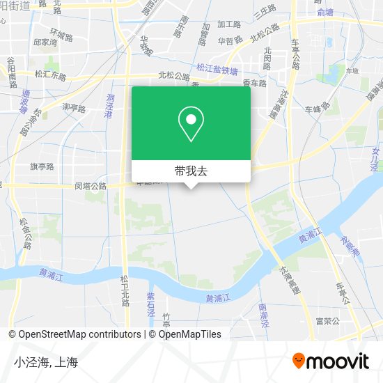 小泾海地图