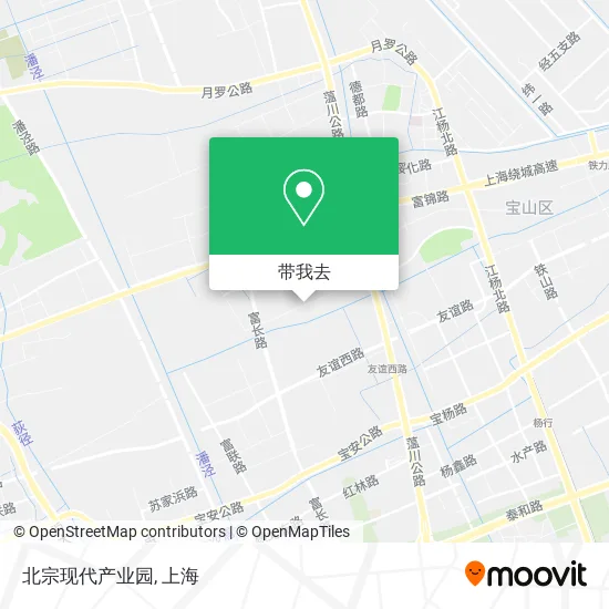 北宗现代产业园地图
