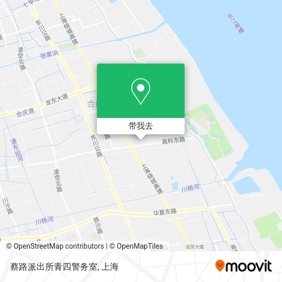 蔡路派出所青四警务室地图