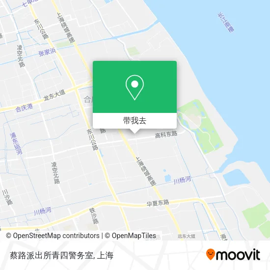 蔡路派出所青四警务室地图