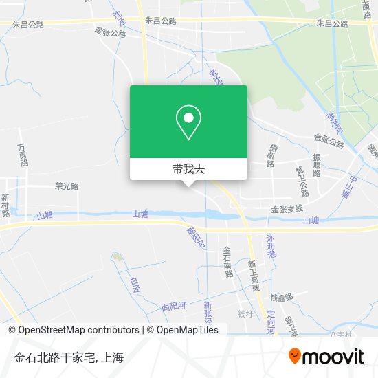 金石北路干家宅地图