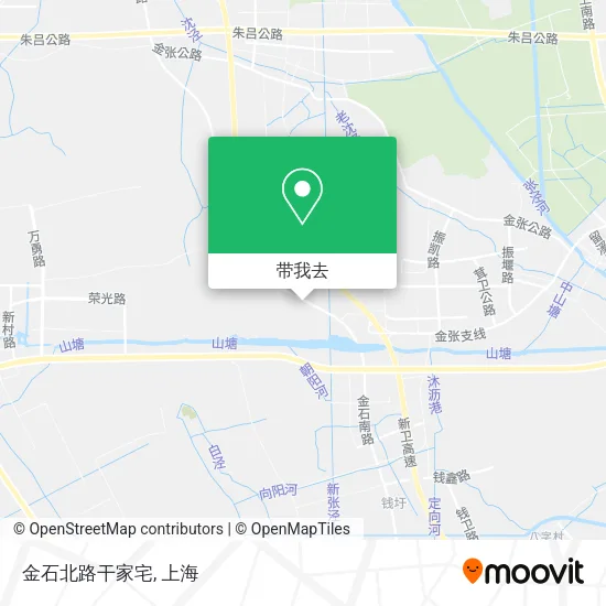 金石北路干家宅地图