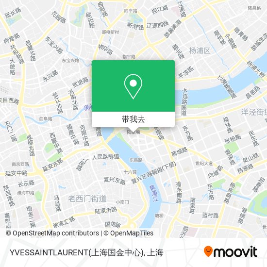 YVESSAINTLAURENT(上海国金中心)地图