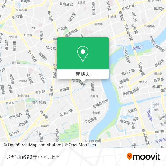 龙华西路90弄小区地图