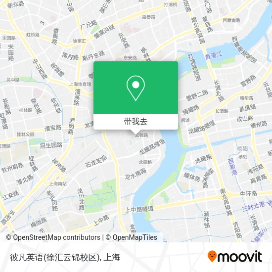 彼凡英语(徐汇云锦校区)地图