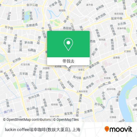 luckin coffee瑞幸咖啡(数娱大厦店)地图