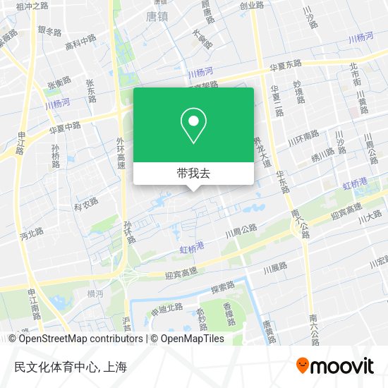 民文化体育中心地图