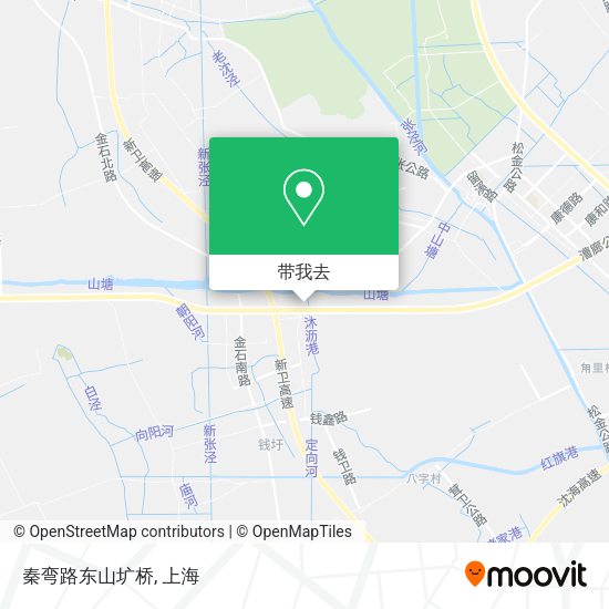 秦弯路东山圹桥地图