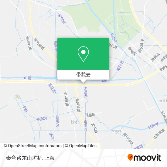 秦弯路东山圹桥地图