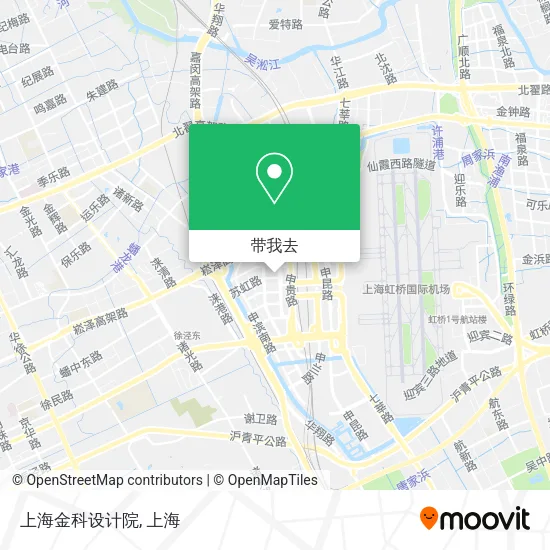 上海金科设计院地图