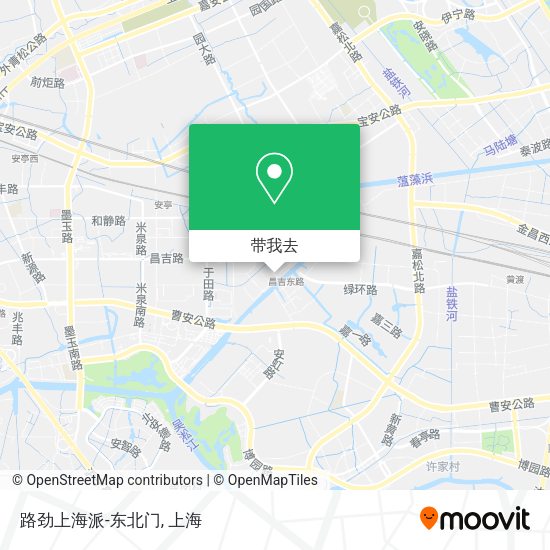 路劲上海派-东北门地图