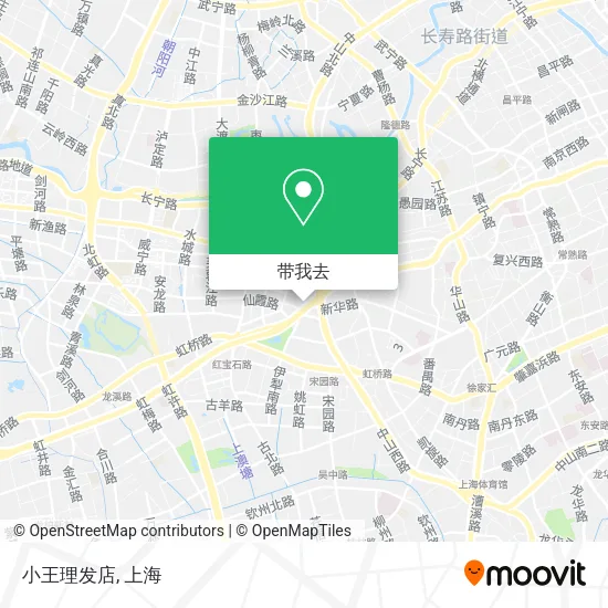 小王理发店地图