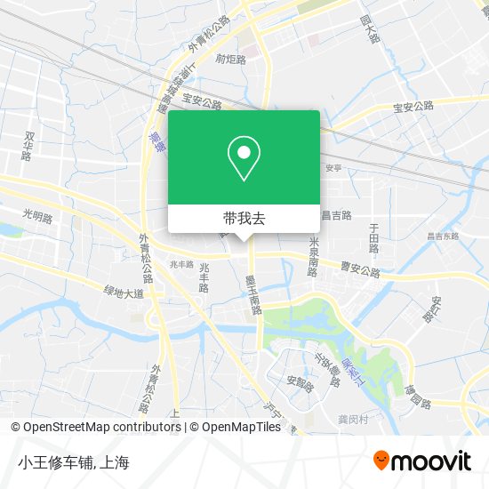 小王修车铺地图