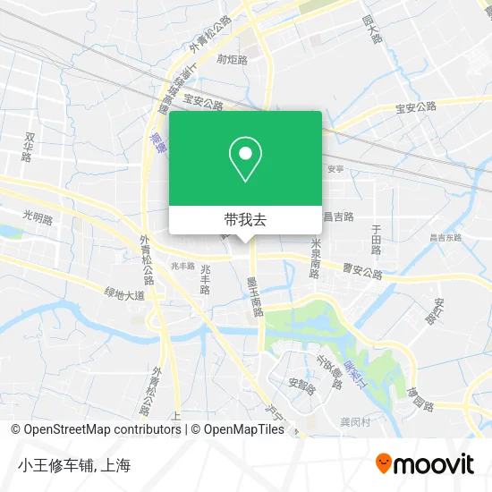 小王修车铺地图