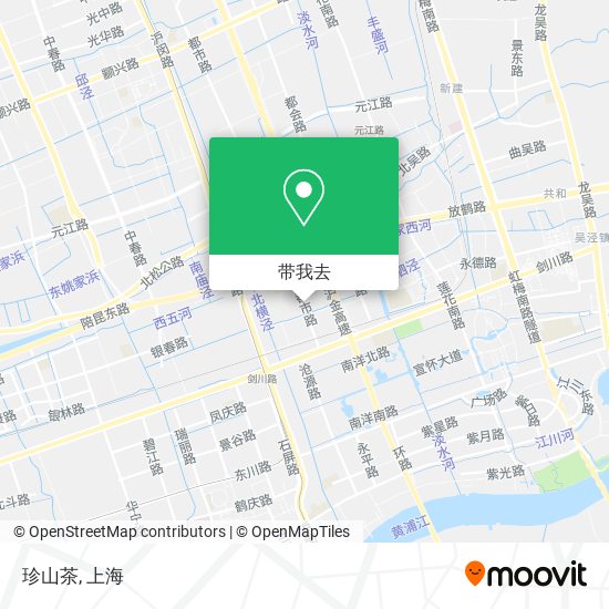 珍山茶地图