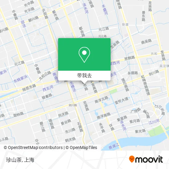 珍山茶地图