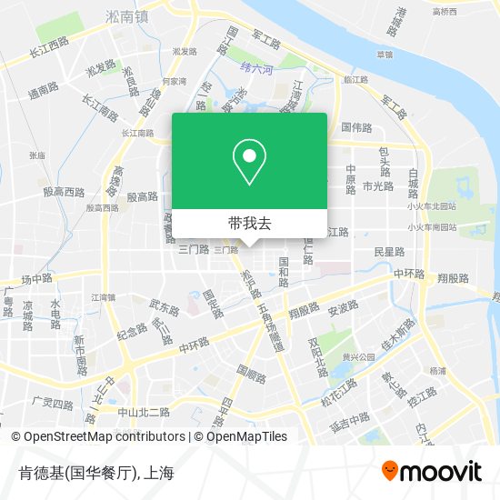 肯德基(国华餐厅)地图
