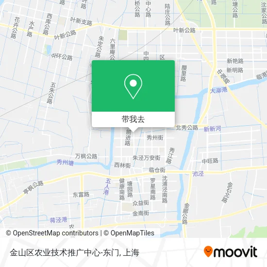 金山区农业技术推广中心-东门地图