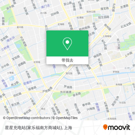 星星充电站(家乐福南方商城站)地图