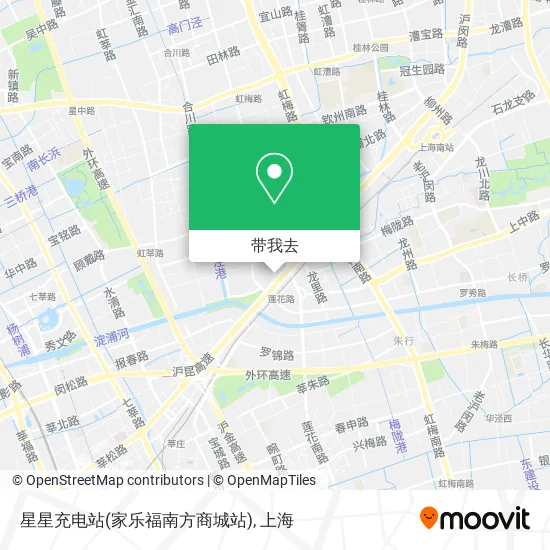 星星充电站(家乐福南方商城站)地图
