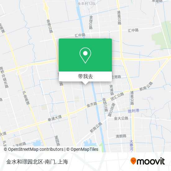 金水和璟园北区-南门地图