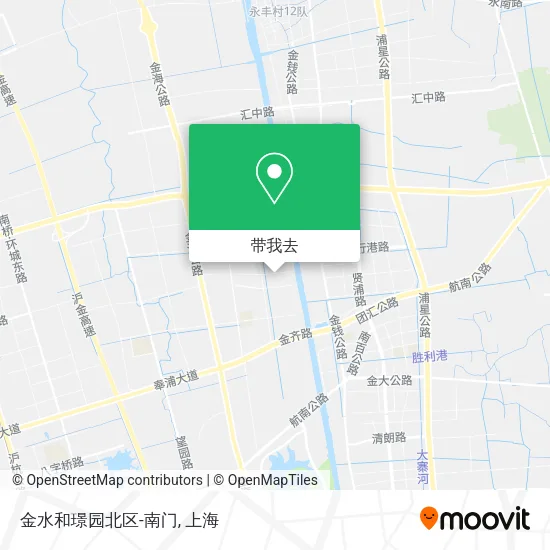 金水和璟园北区-南门地图